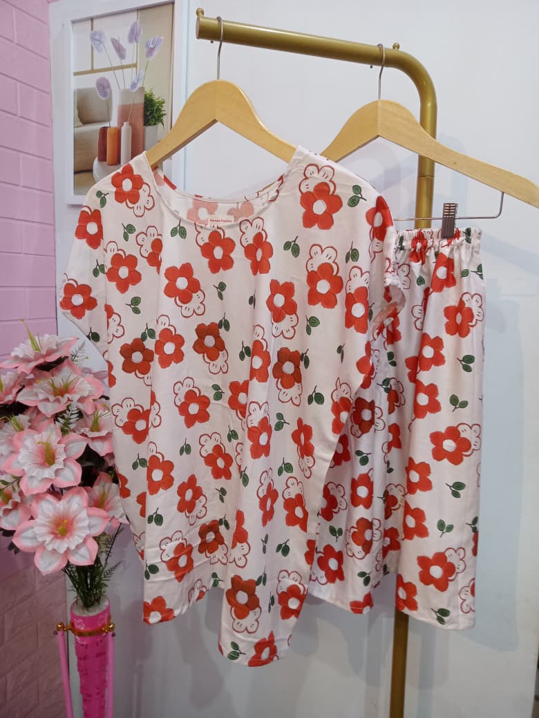 Retro Daisy House Dress Set