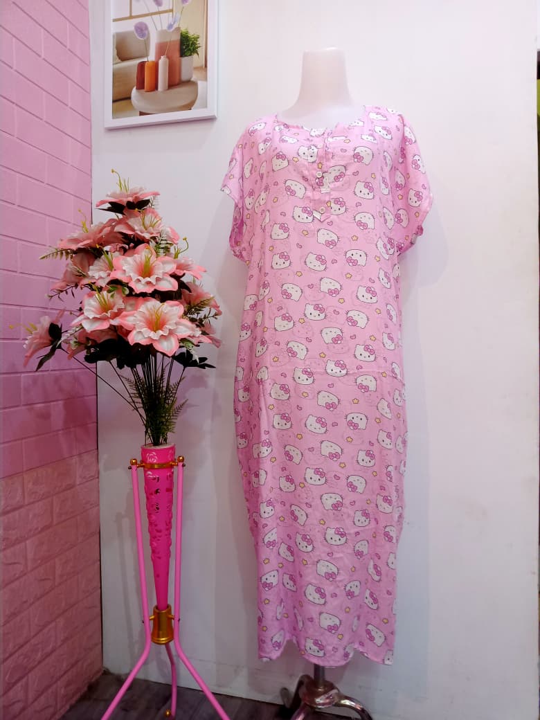 Sweet Kitty Comfort House Dress